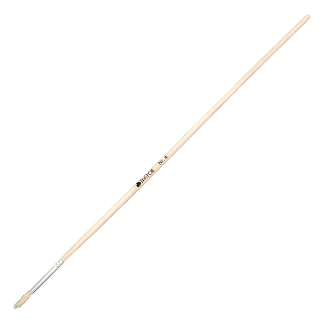 Trefoil Artist Paint Brush - Round Long Handle No. 4