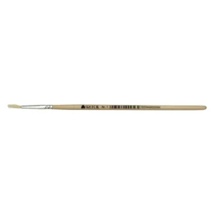 DABRUR101 - Trefoil Artist Paint Brush – Round Short Handle No. 1