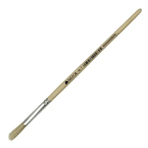Trefoil Artist Paint Brush - Round Short Handle No. 7