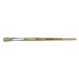 DABRUR108 - Trefoil Artist Paint Brush – Round Short Handle No. 8