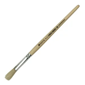 Trefoil Artist Paint Brush - Round Short Handle No. 8