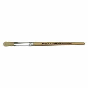 DABRUR109 - Trefoil Artist Paint Brush – Round Short Handle No. 9