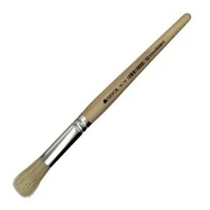 Trefoil Artist Paint Brush - Round Short Handle No. 12