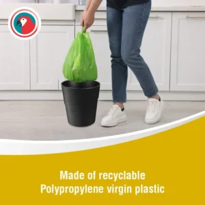 JA0802-Parrot Janitorial Waste Bin 10L - Black (6)